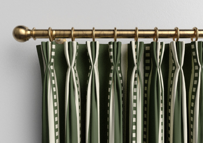 The British Stripe Co. Edgar, Chilterns No.1 - Made to Measure Curtains - Image 11